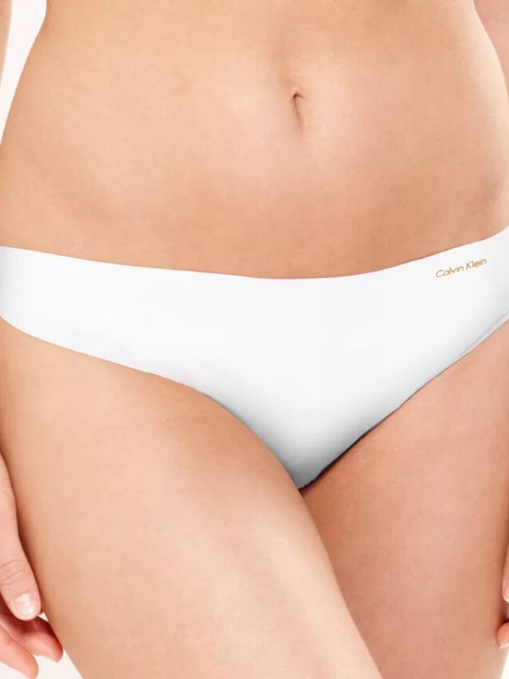 2-CALVIN KLEIN INVISIBLES THONG ASSORTED SIZES NEW D3428 100